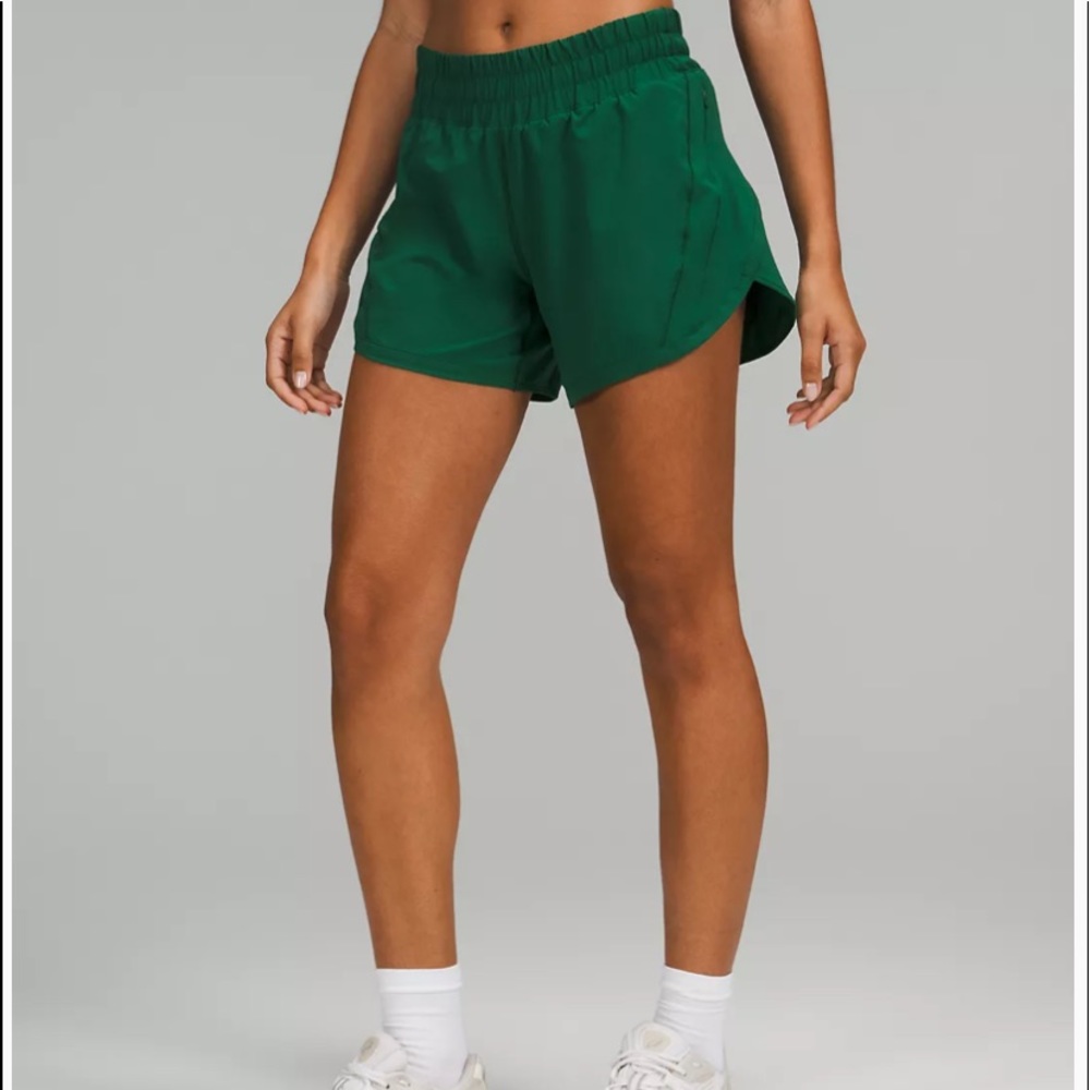 NWT Lululemon Track That Mid-Rise Lined Short 5”